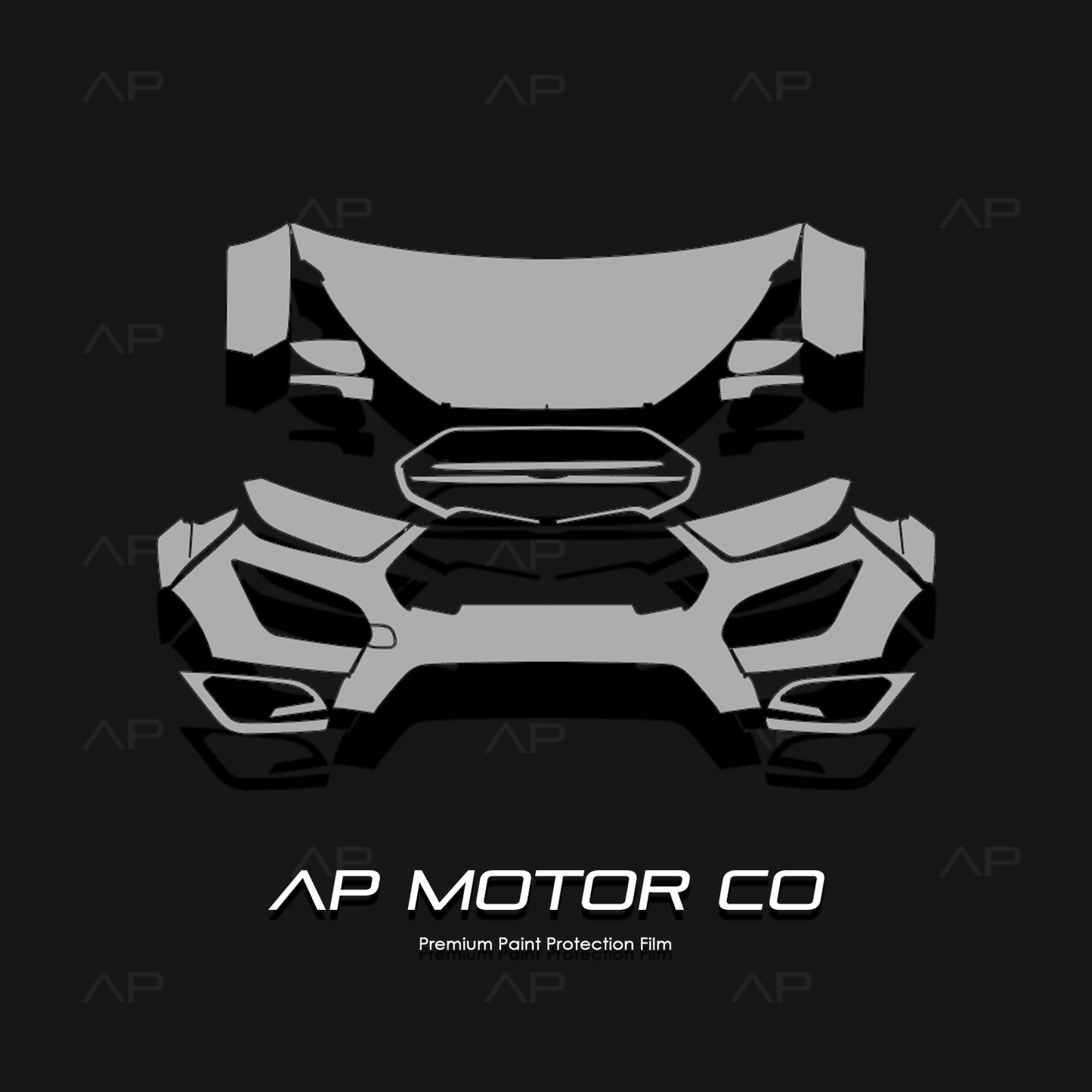 Fits Ford EcoSport 2018-2022 Paint Protection TPU PPF Pre-Cut Kit Ultra-Gloss