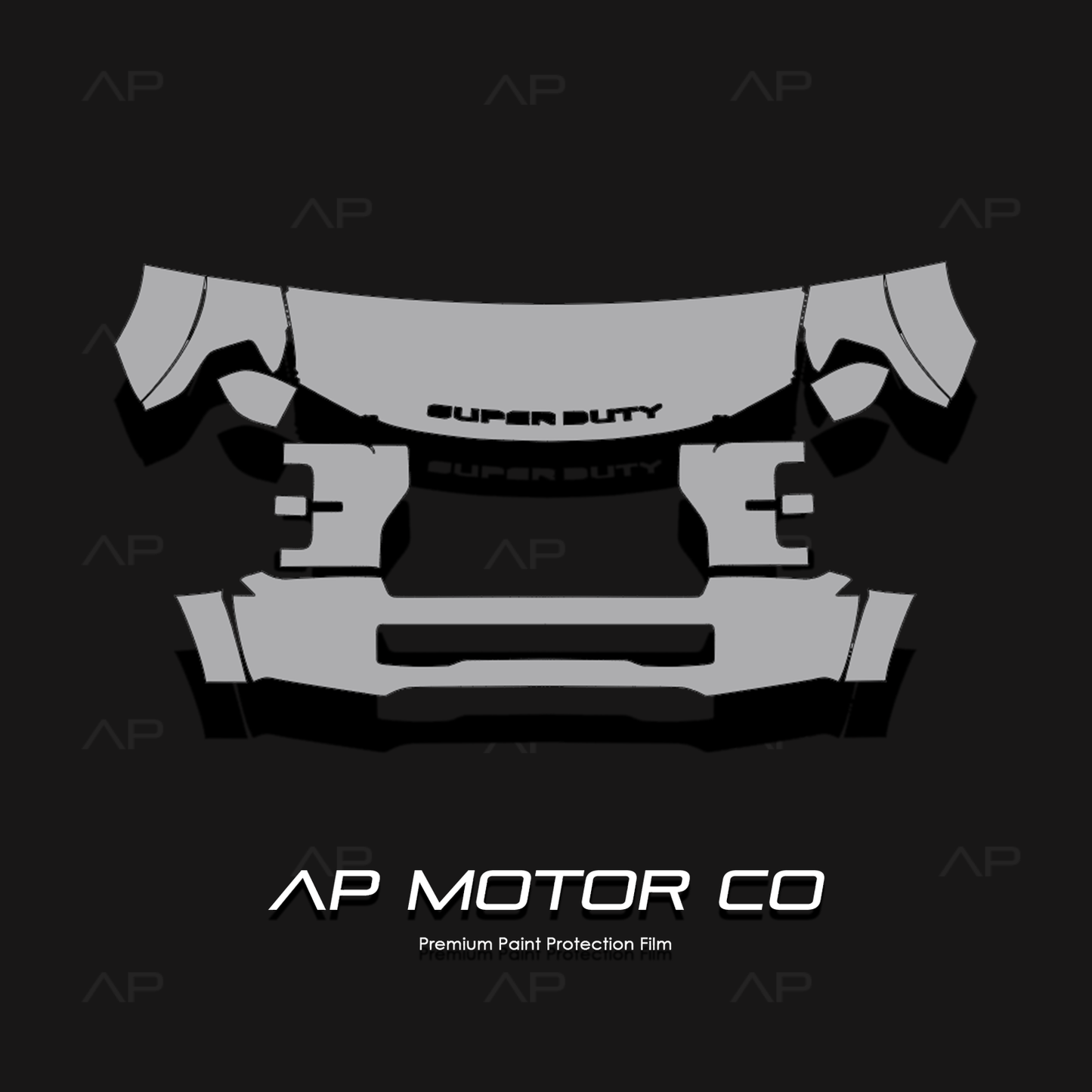 Fits Ford SuperDuty 2011-2026 Paint Protection TPU PPF Pre-Cut Kit Ultra-Gloss