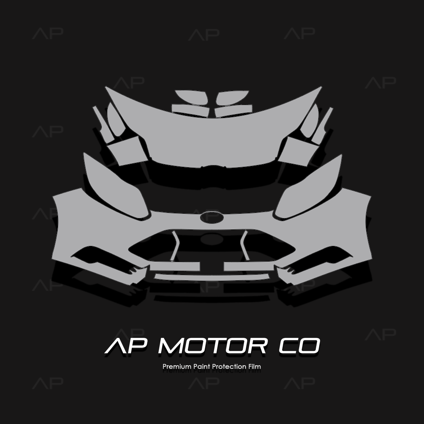 Fits Ford Focus 2010-2018 Paint Protection TPU PPF Pre-Cut Kit Ultra-Gloss