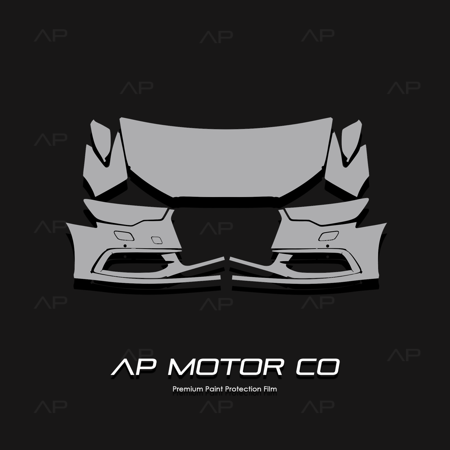 Fits Audi A6 Sedan 2011-2025 Paint Protection TPU PPF Pre-Cut Kit Ultra-Gloss