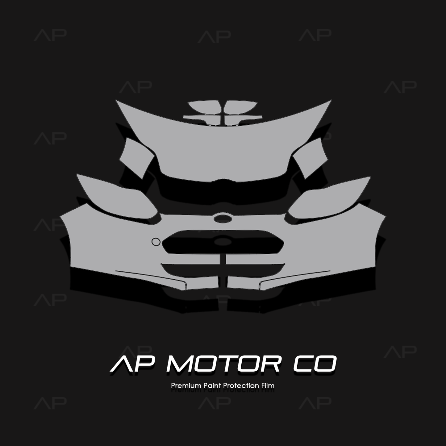 Fits Ford Focus 2010-2018 Paint Protection TPU PPF Pre-Cut Kit Ultra-Gloss