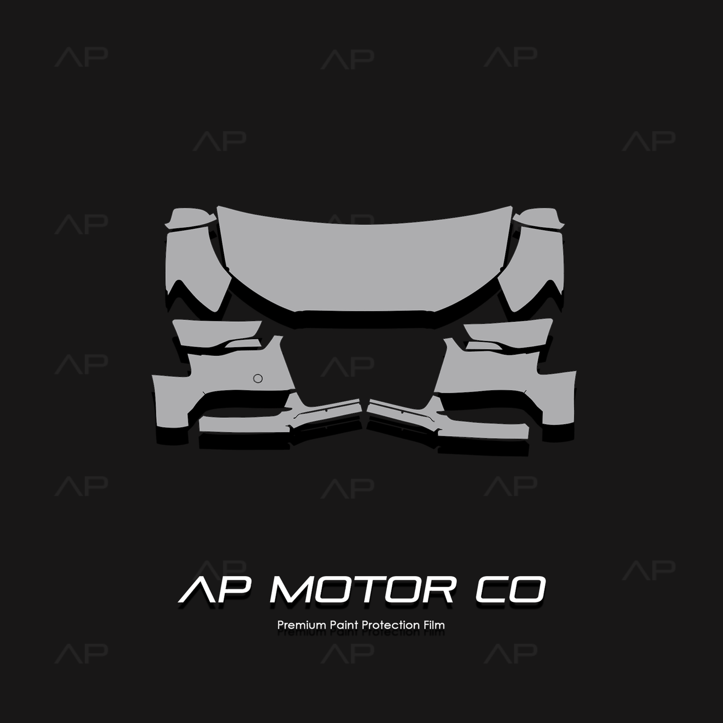 Fits Audi A5 Coupe 2008-2024 Paint Protection TPU PPF Pre-Cut Kit Ultra-Gloss