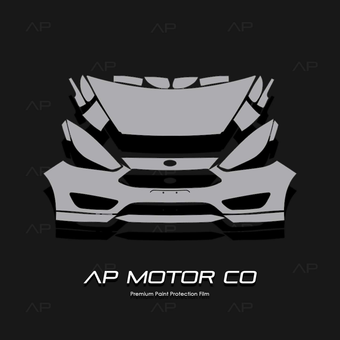 Fits Ford Focus 2010-2018 Paint Protection TPU PPF Pre-Cut Kit Ultra-Gloss