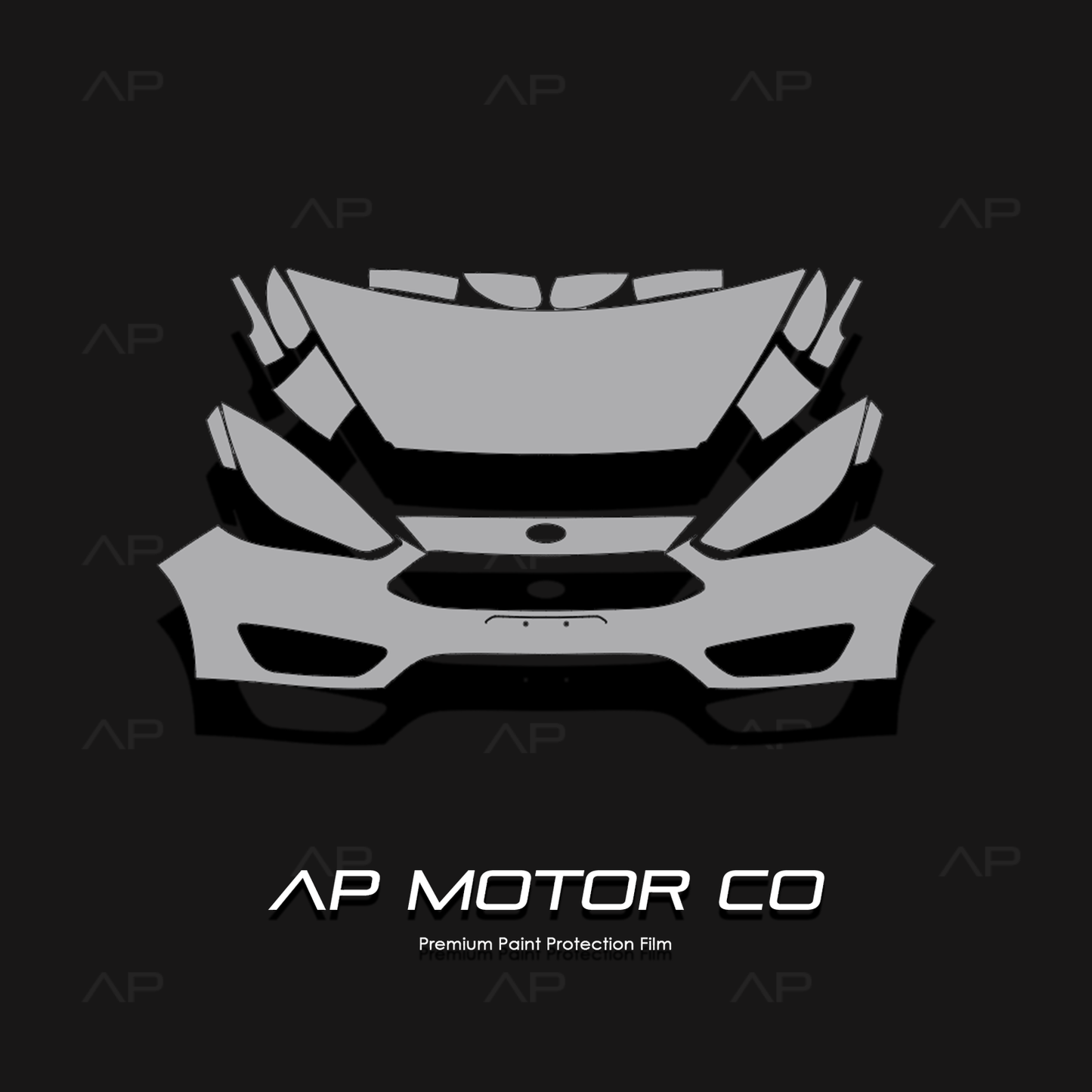 Fits Ford Focus 2010-2018 Paint Protection TPU PPF Pre-Cut Kit Ultra-Gloss