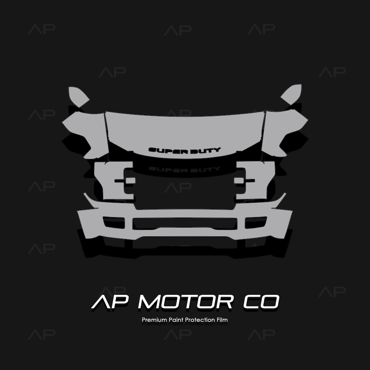 Fits Ford SuperDuty 2011-2026 Paint Protection TPU PPF Pre-Cut Kit Ultra-Gloss