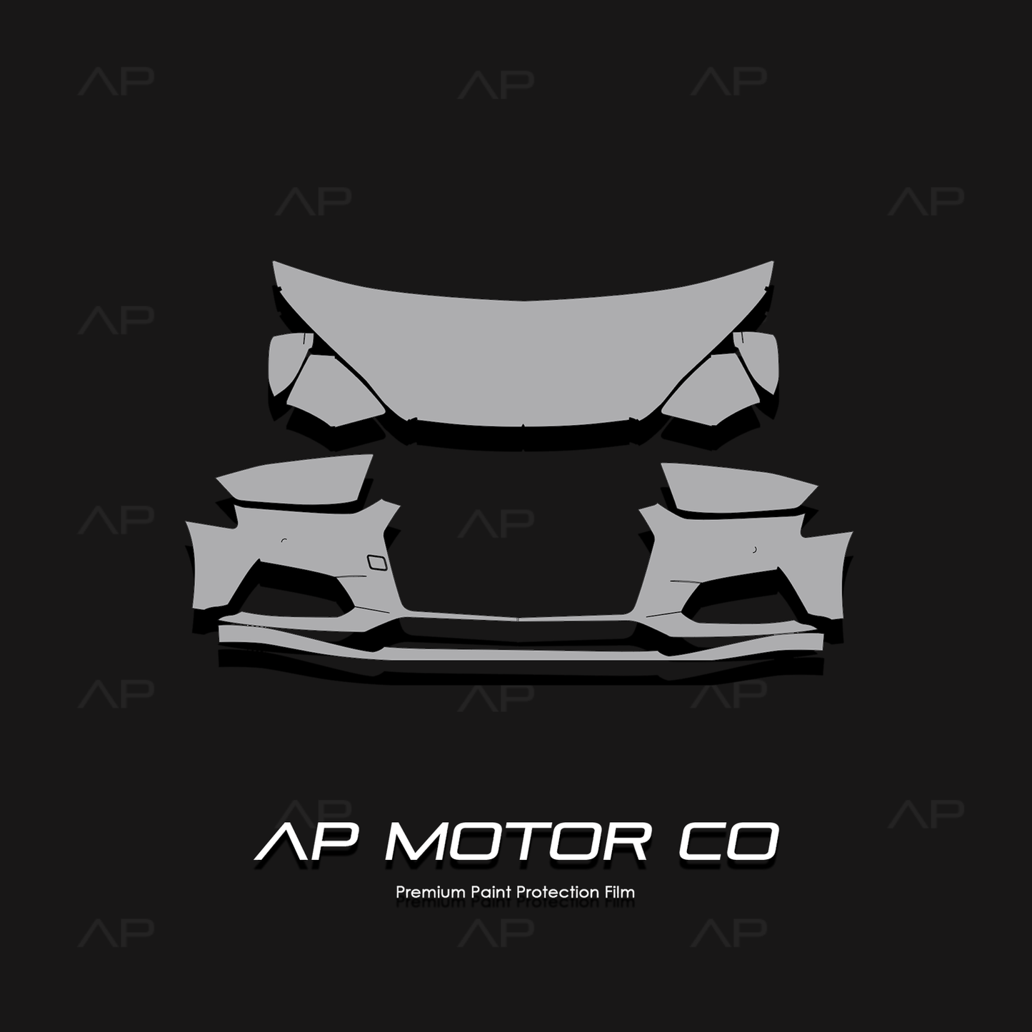 Fits Audi A5 Coupe 2008-2024 Paint Protection TPU PPF Pre-Cut Kit Ultra-Gloss