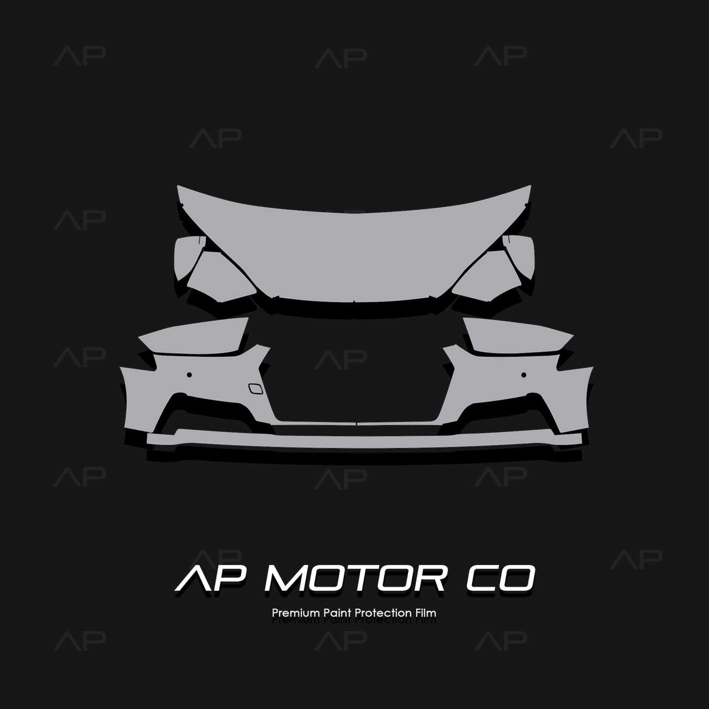 Fits Audi A5 Coupe 2008-2024 Paint Protection TPU PPF Pre-Cut Kit Ultra-Gloss