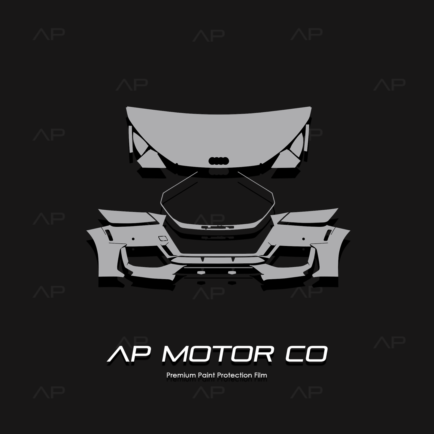 Fits Audi TT Coupe 2008-2023 Paint Protection TPU PPF Pre-Cut Kit Ultra-Gloss