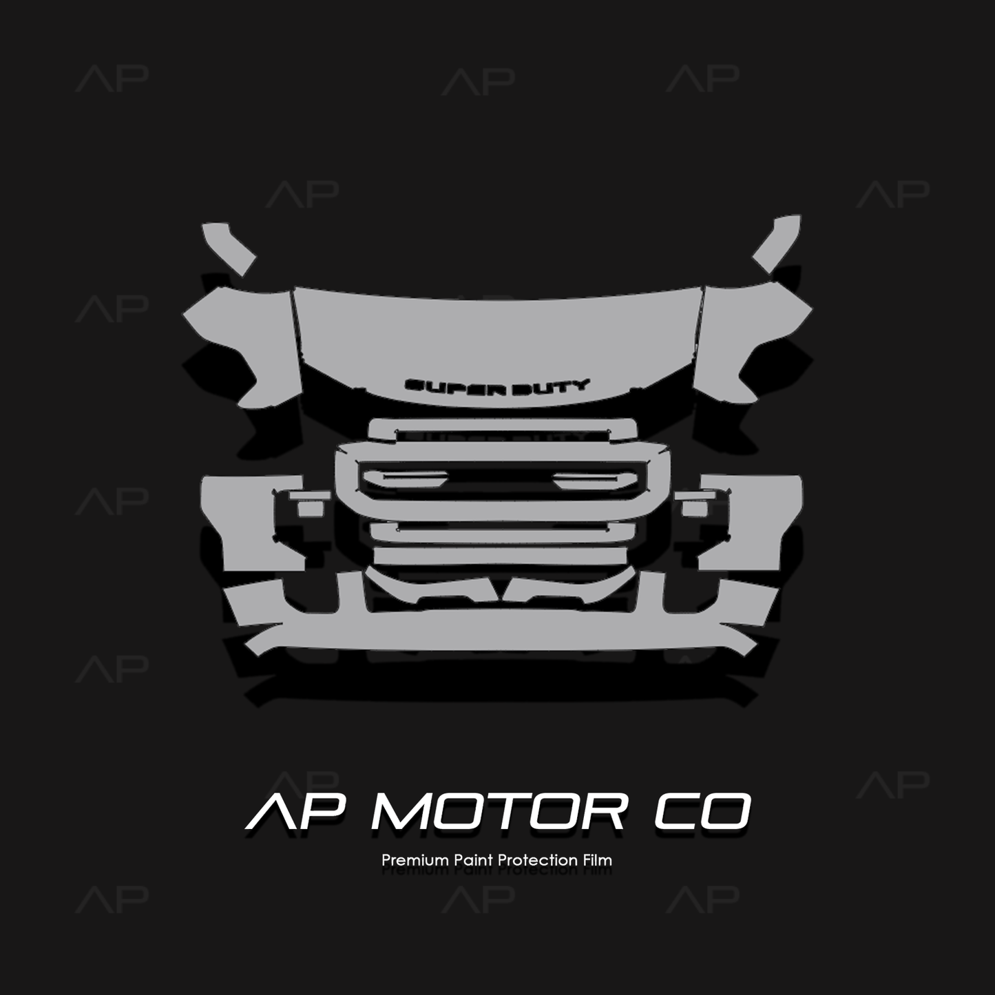 Fits Ford SuperDuty 2011-2026 Paint Protection TPU PPF Pre-Cut Kit Ultra-Gloss