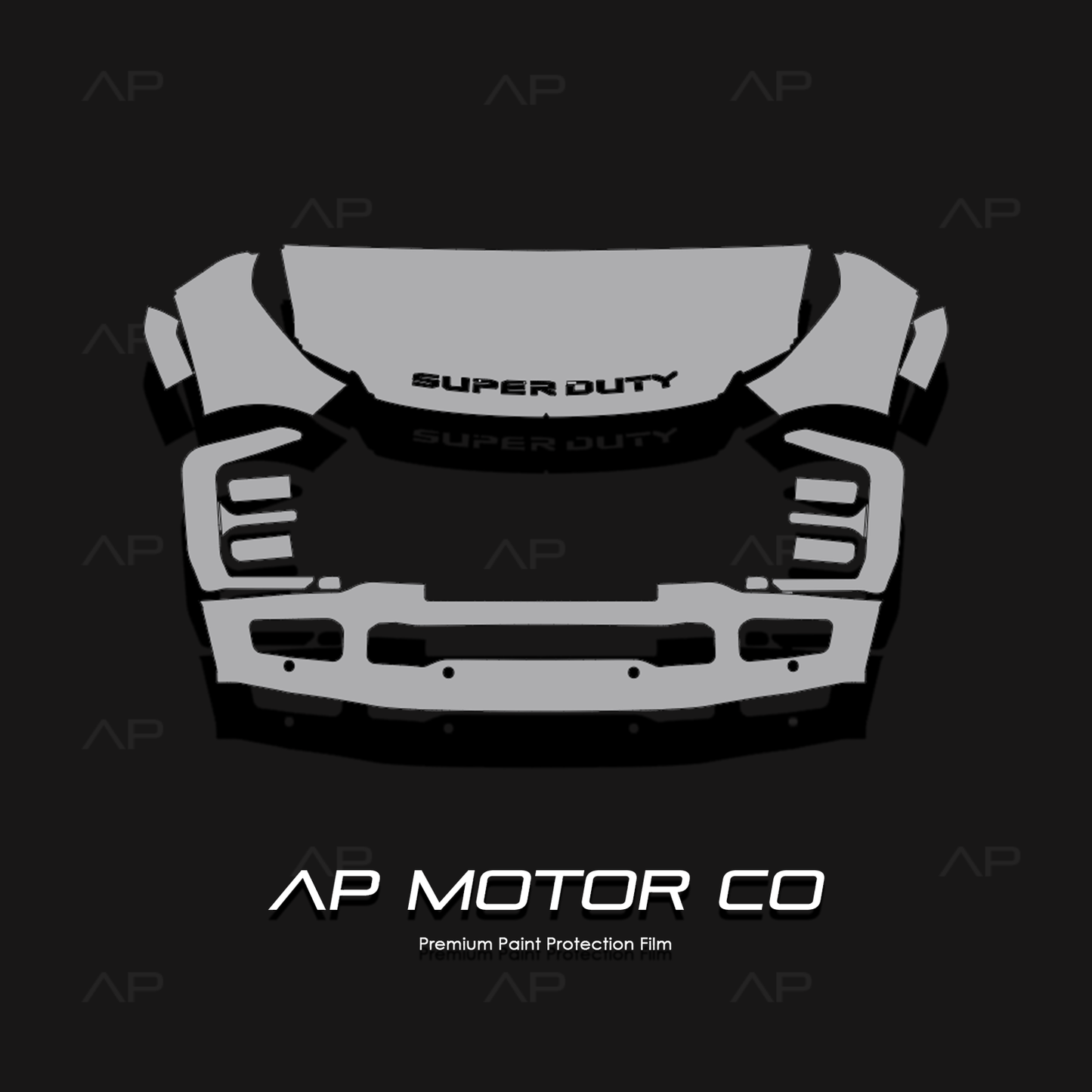 Fits Ford SuperDuty 2011-2026 Paint Protection TPU PPF Pre-Cut Kit Ultra-Gloss