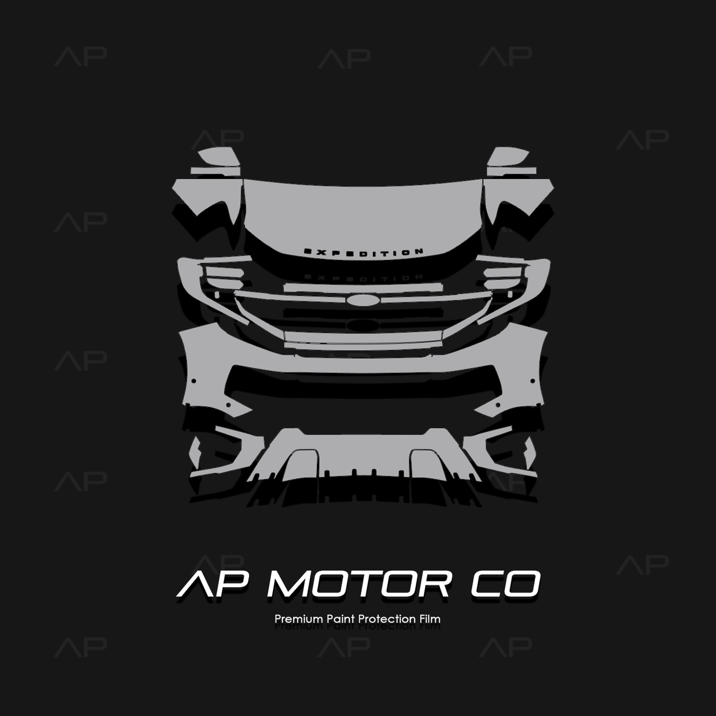 Fits Ford Expedition 2011-2024 Paint Protection TPU PPF Pre-Cut Kit Gloss