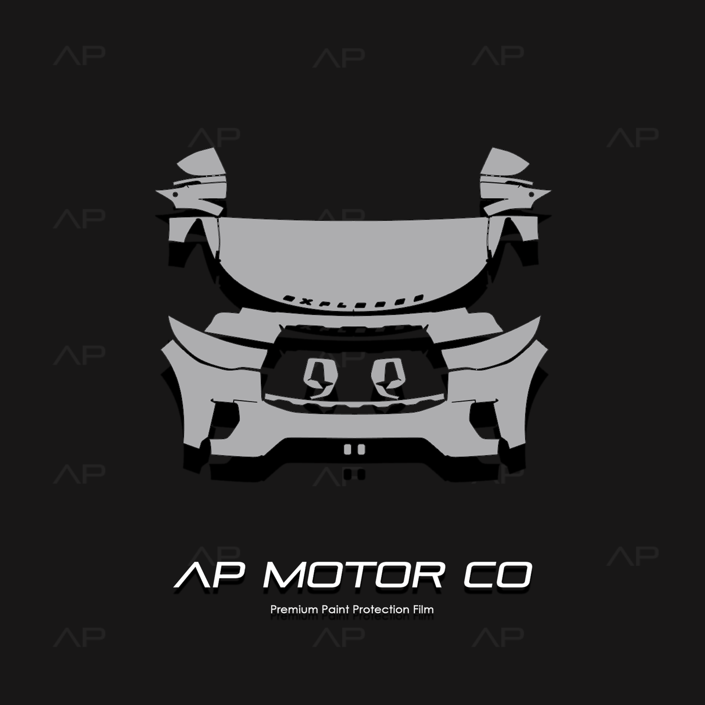 Fits Ford Explorer 2006-2026 Paint Protection TPU PPF Pre-Cut Kit Ultra-Gloss