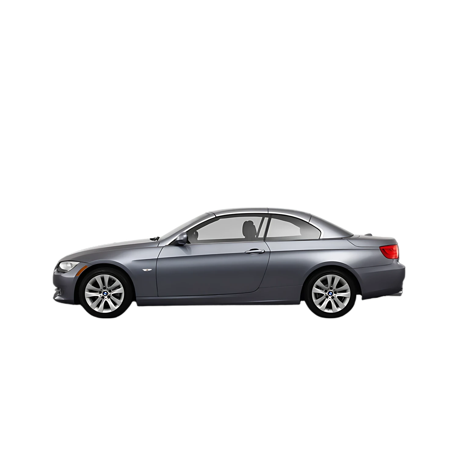 BMW 3 Series Convertible with the Partial Front area marked