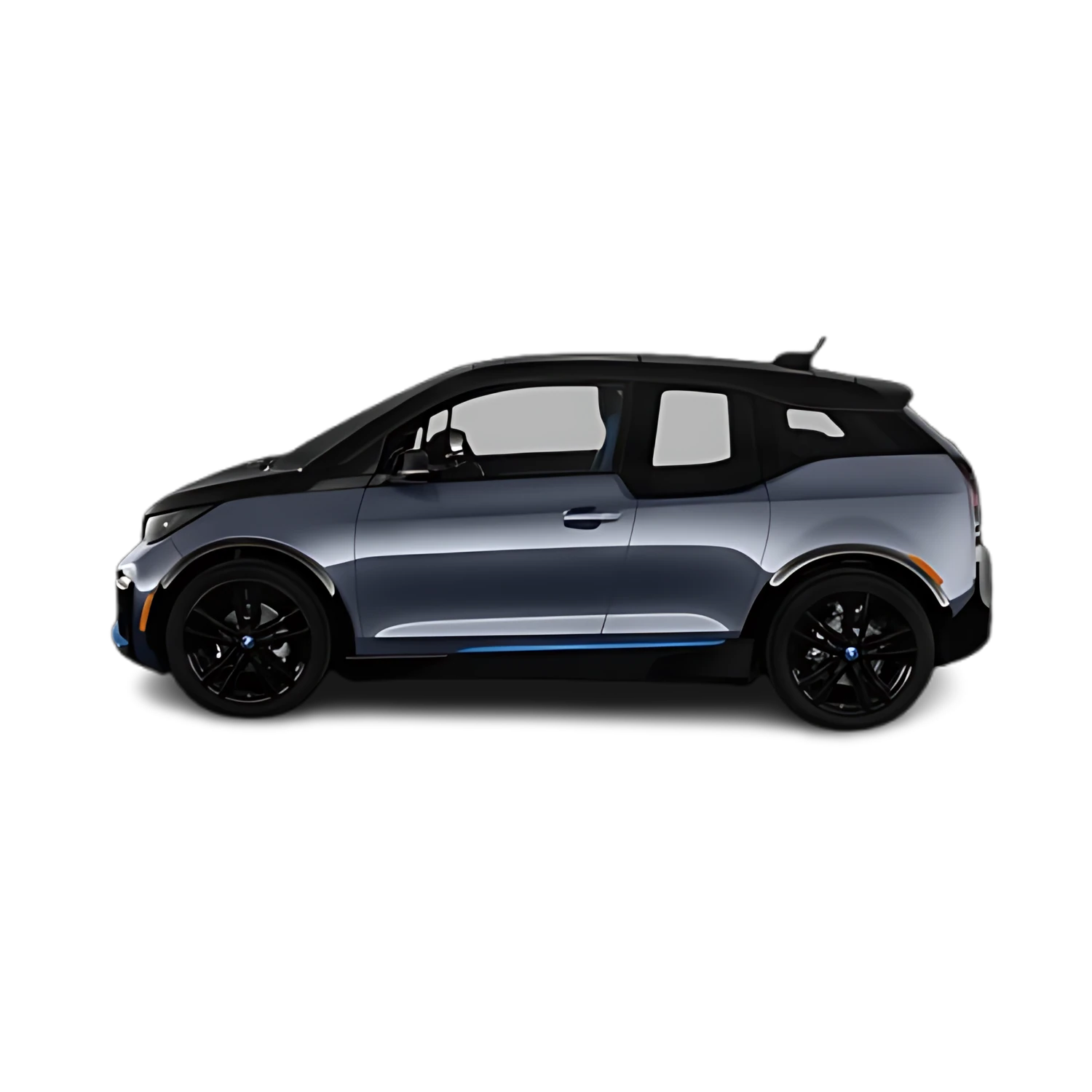 BMW i3 with the Partial Front area marked