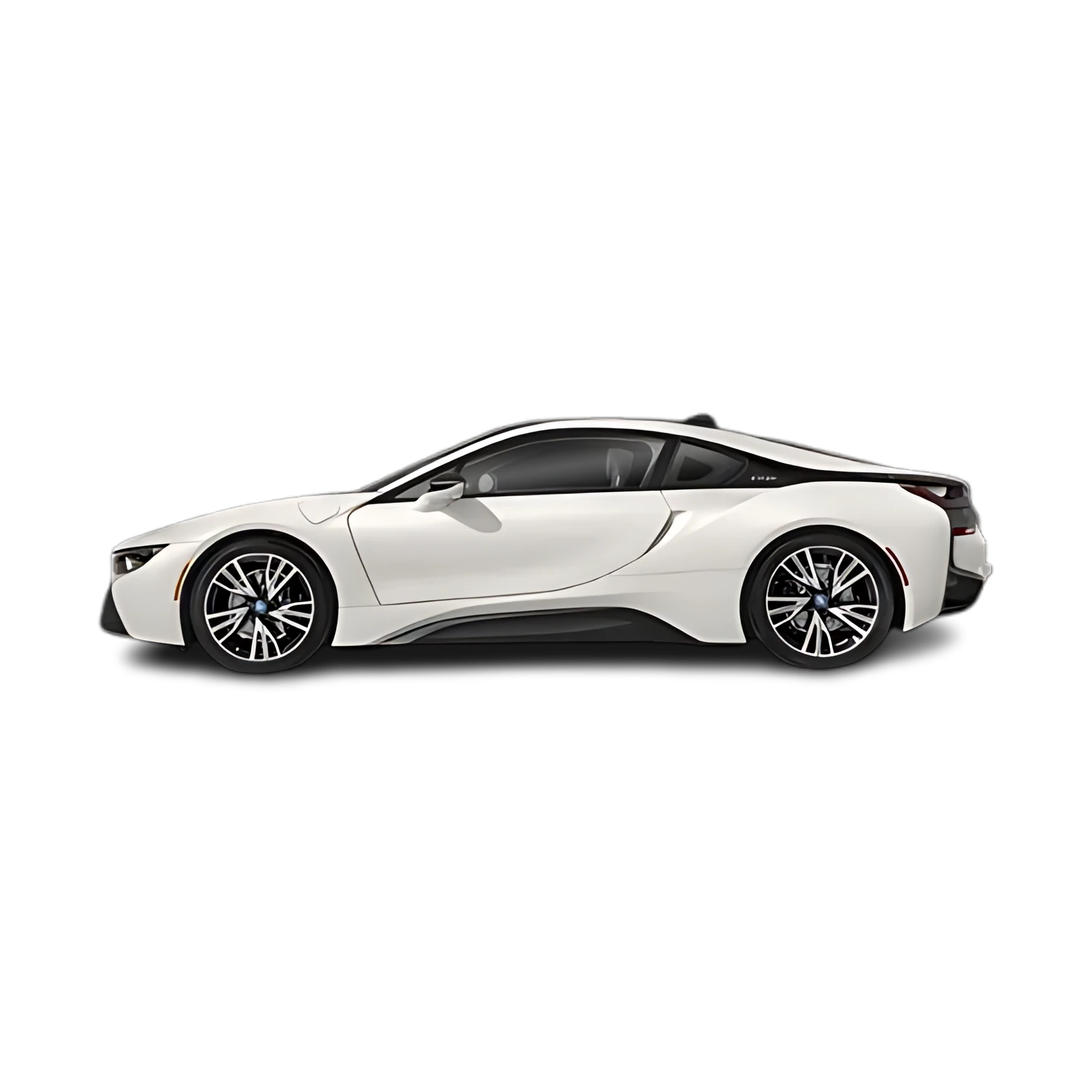 BMW i8 with the Partial Front area marked