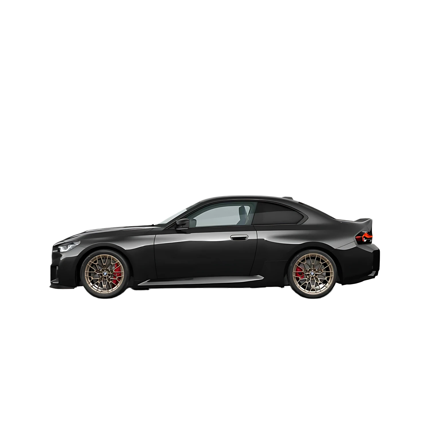 BMW M2 CS with the Partial Front area marked