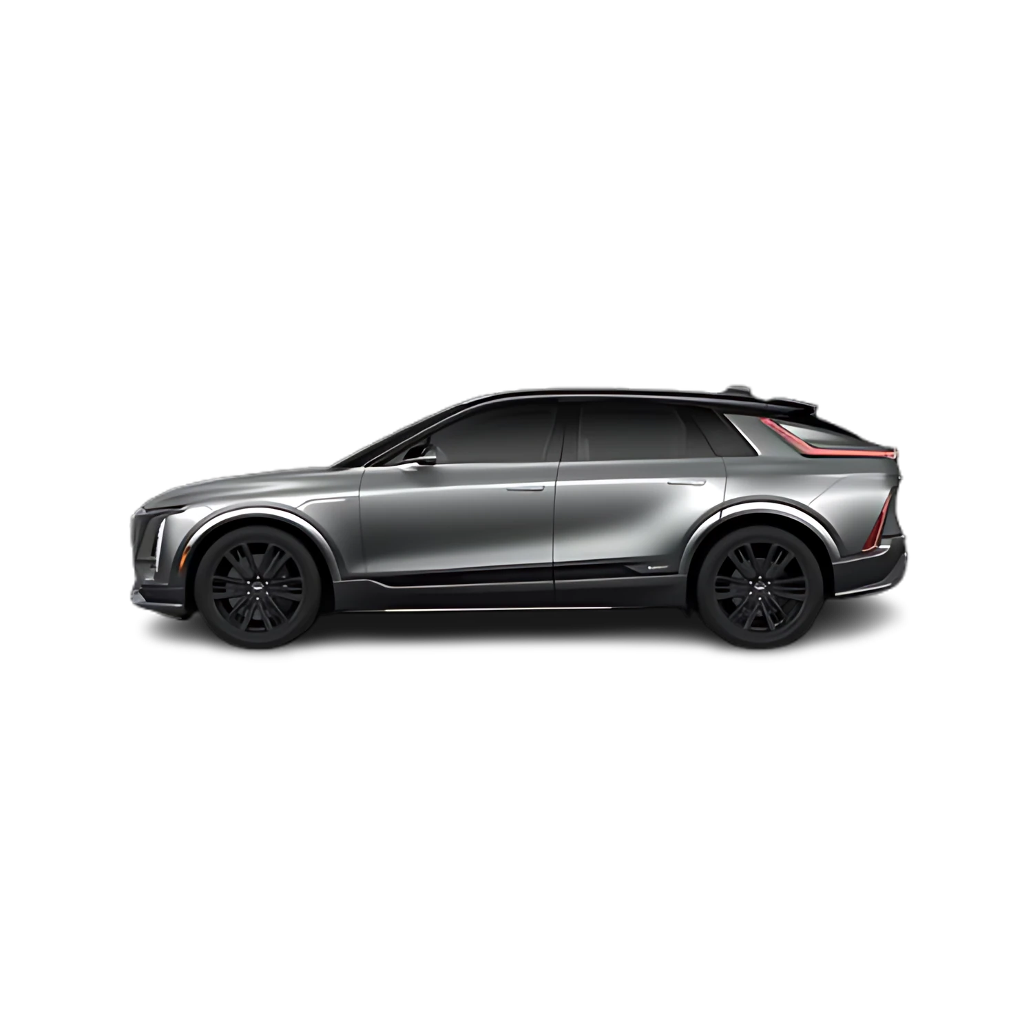 Cadillac Lyriq-V with the Partial Front area marked