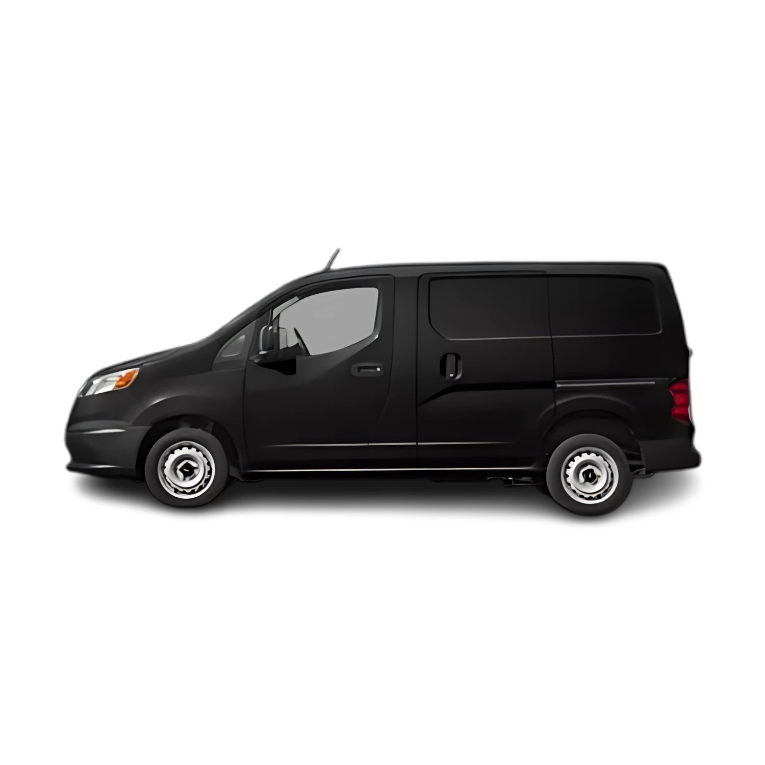 Chevrolet City Express with the Partial Front area marked