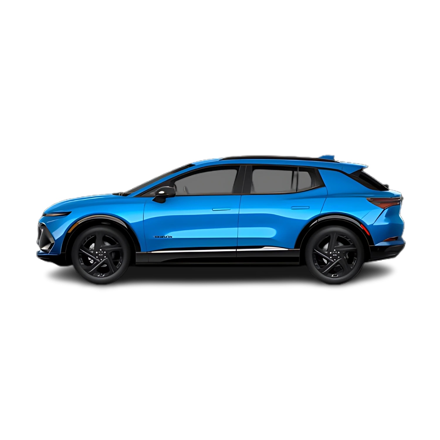 Chevrolet Equinox EV with the Partial Front area marked