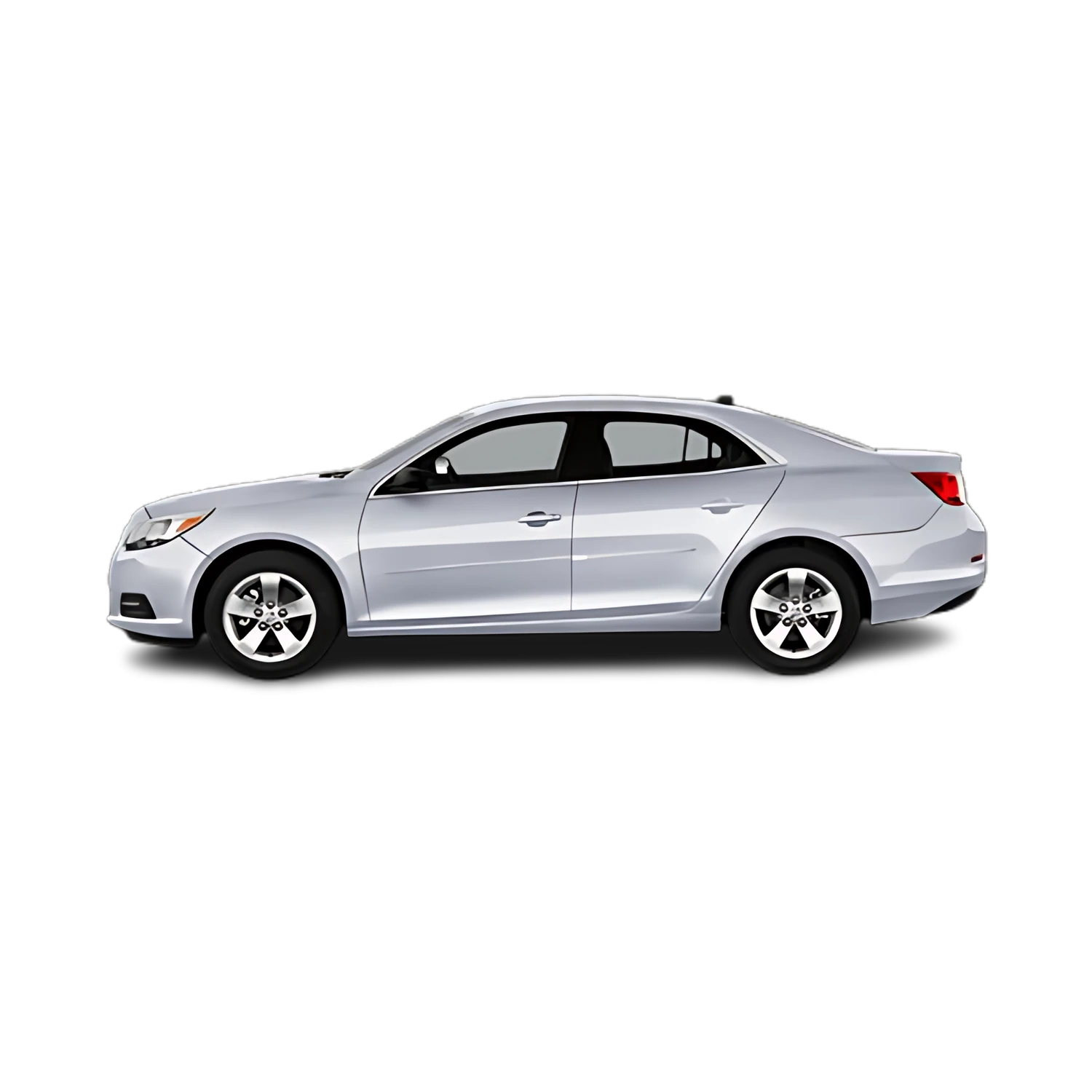 Chevrolet Malibu Limited with the Partial Front area marked
