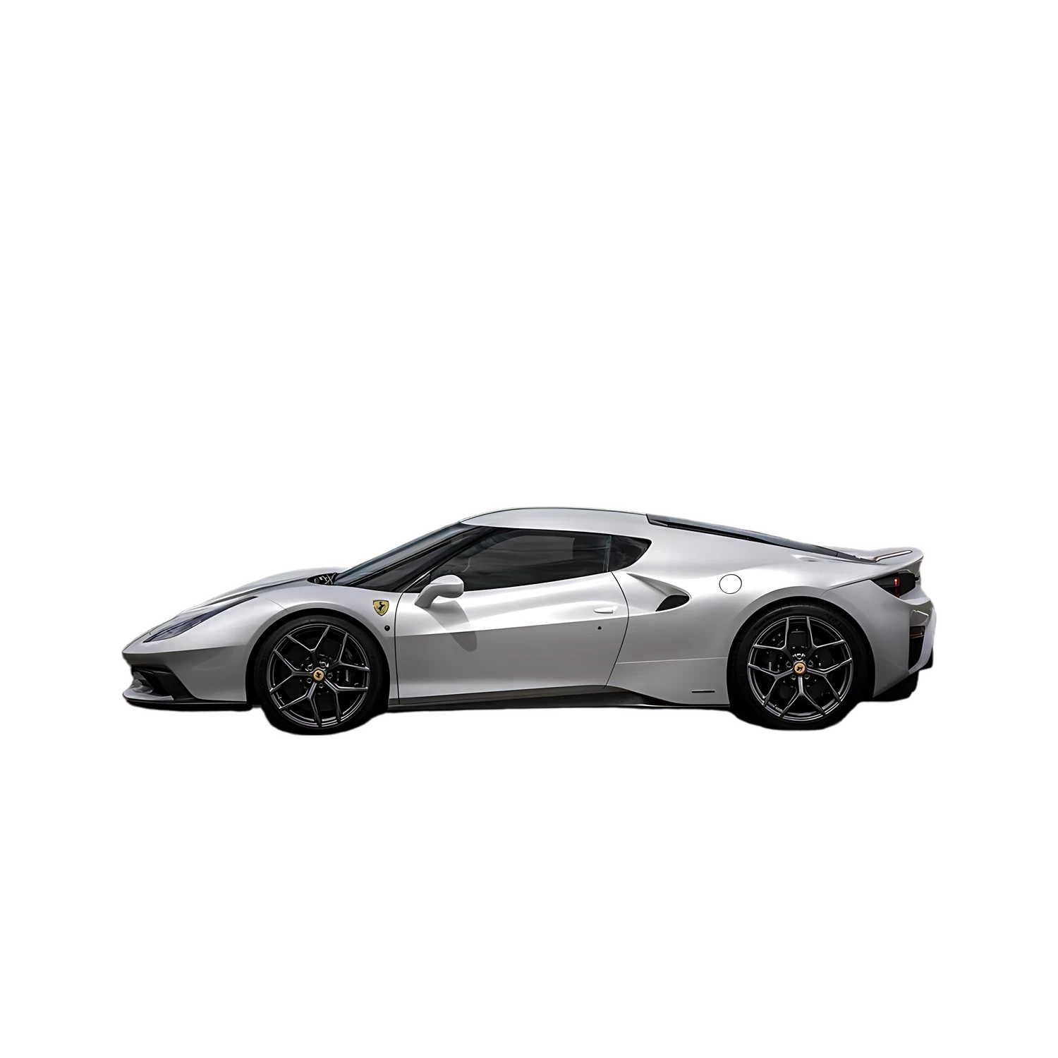 Ferrari 458 Speciale A with the Partial Front area marked