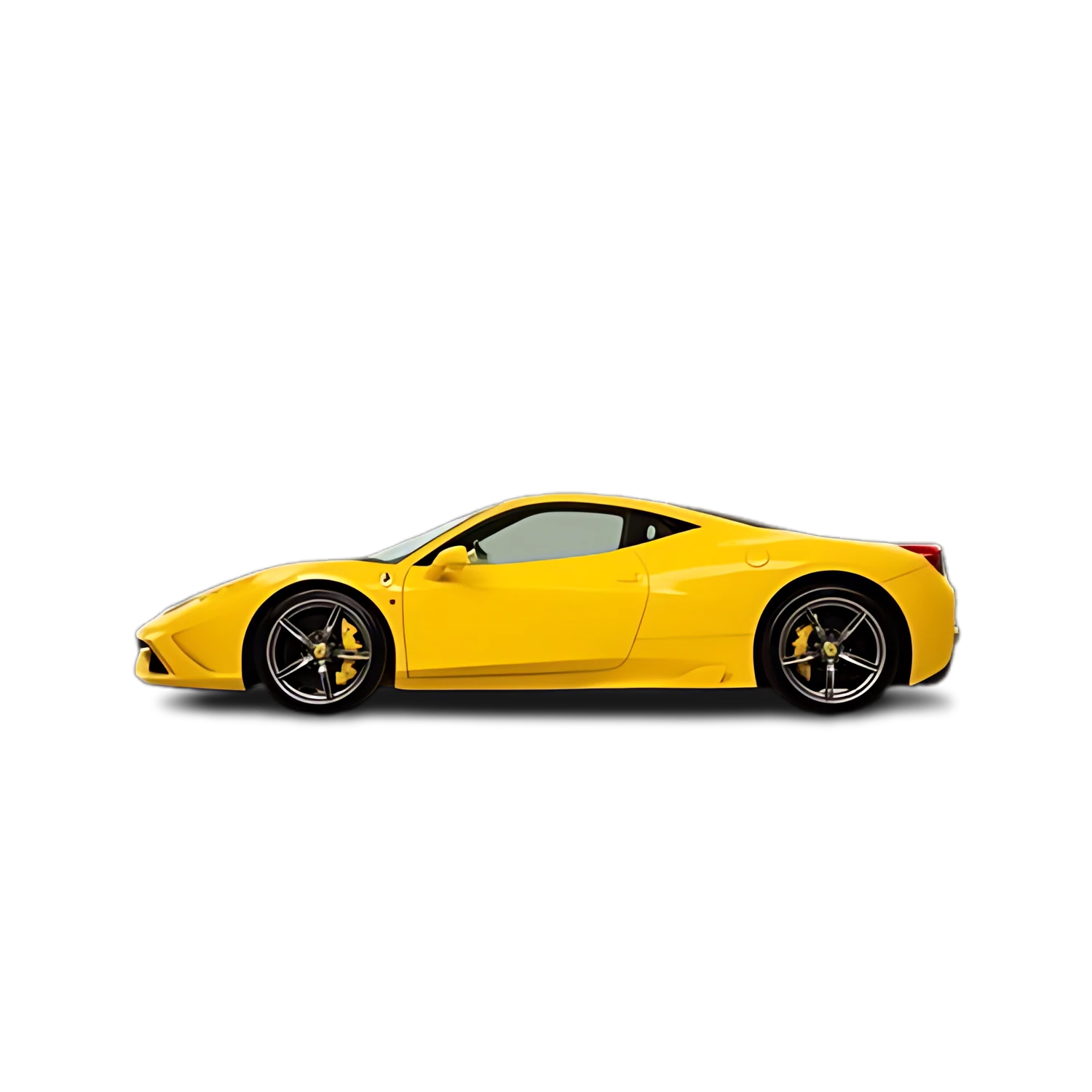 Ferrari 458 Speciale with the Partial Front area marked