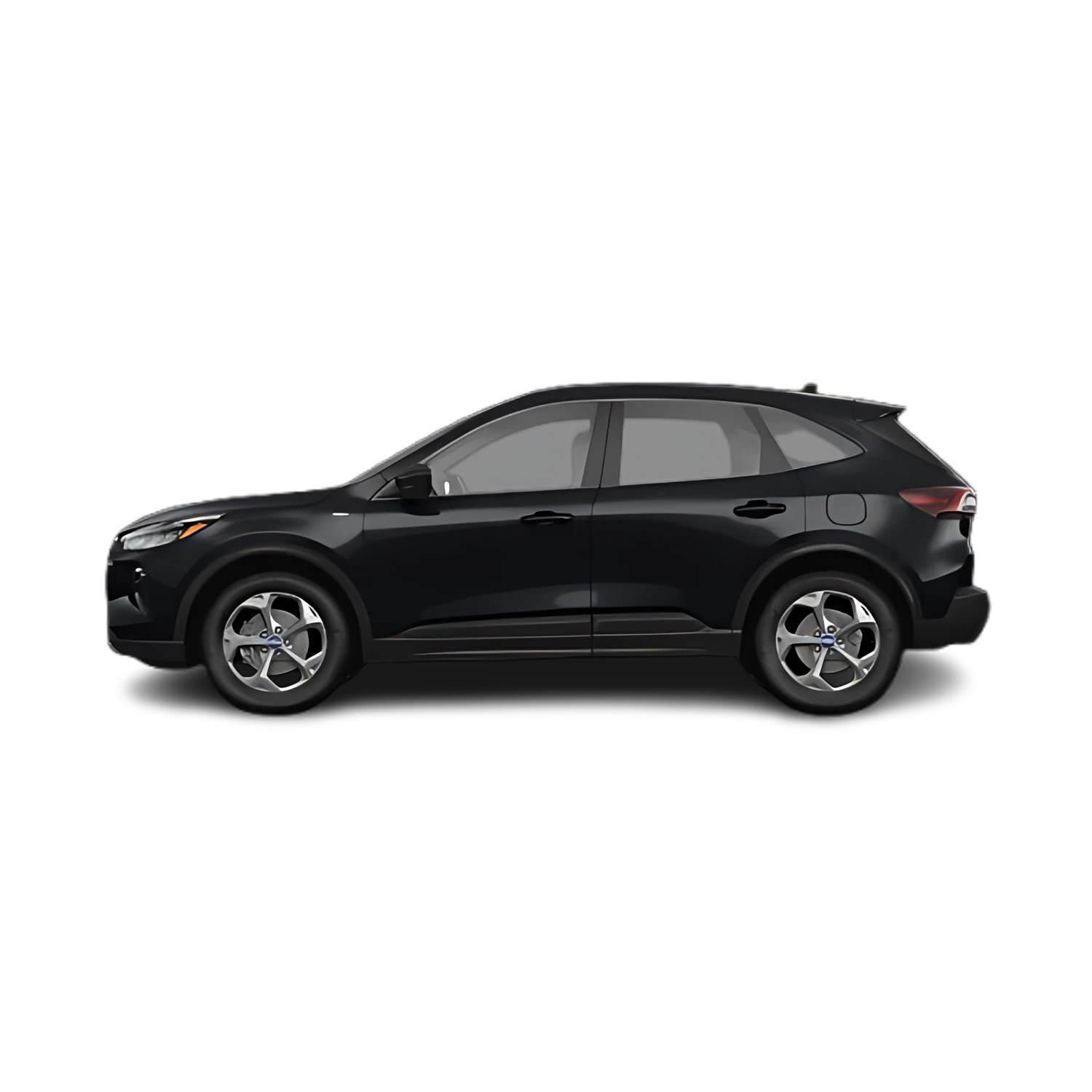 Ford Escape with the Partial Front area marked