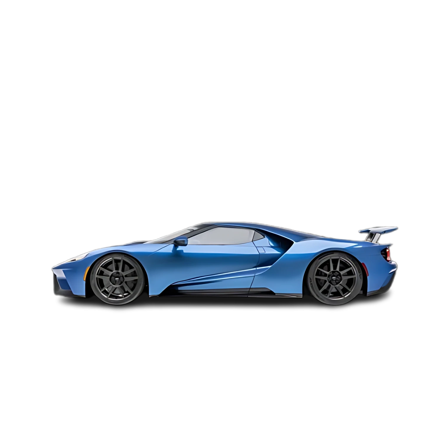 Ford GT with the Partial Front area marked