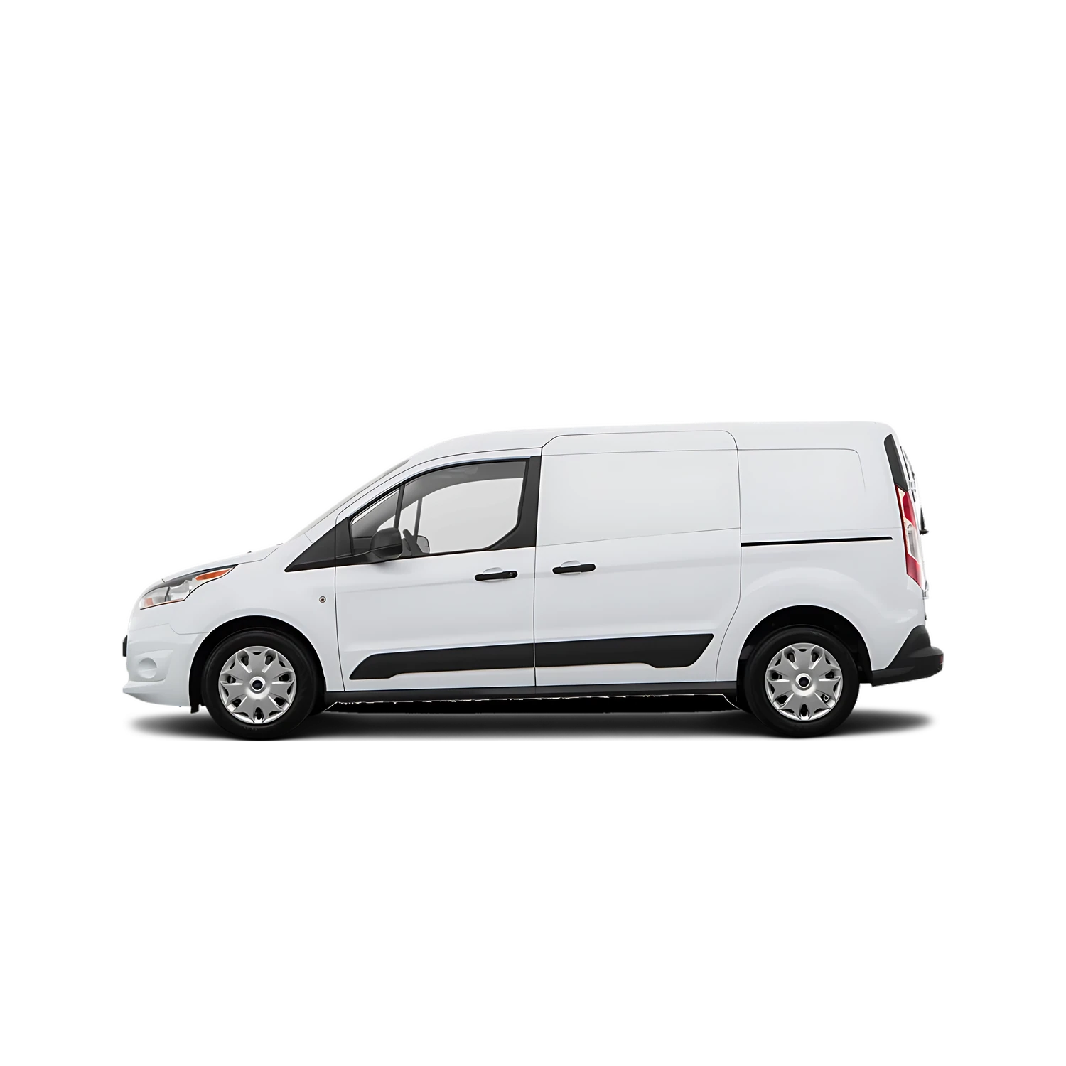 Ford Transit Connect Cargo Van with the Partial Front area marked