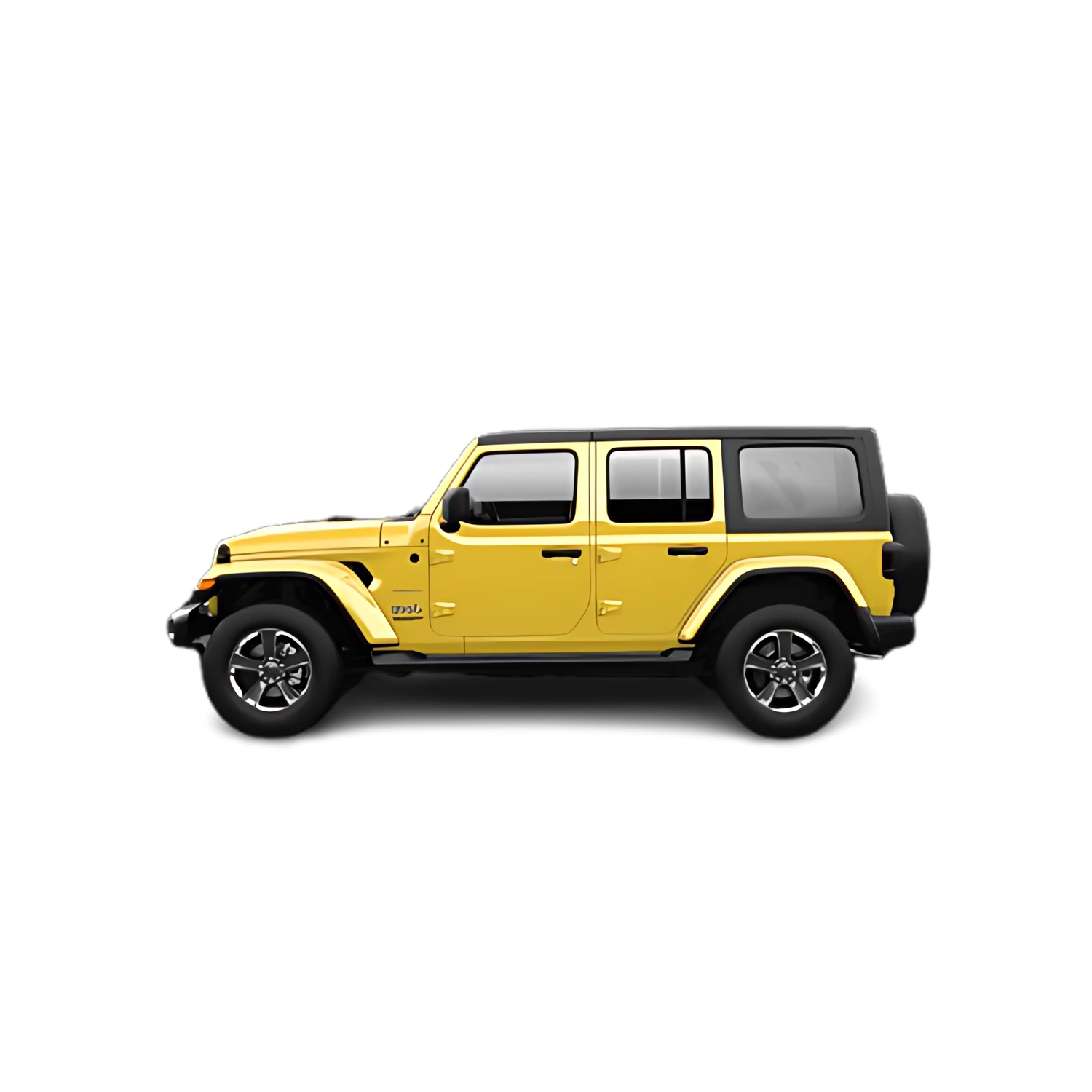 Jeep Wrangler 4 Door Unlimited pre-cut PPF kit