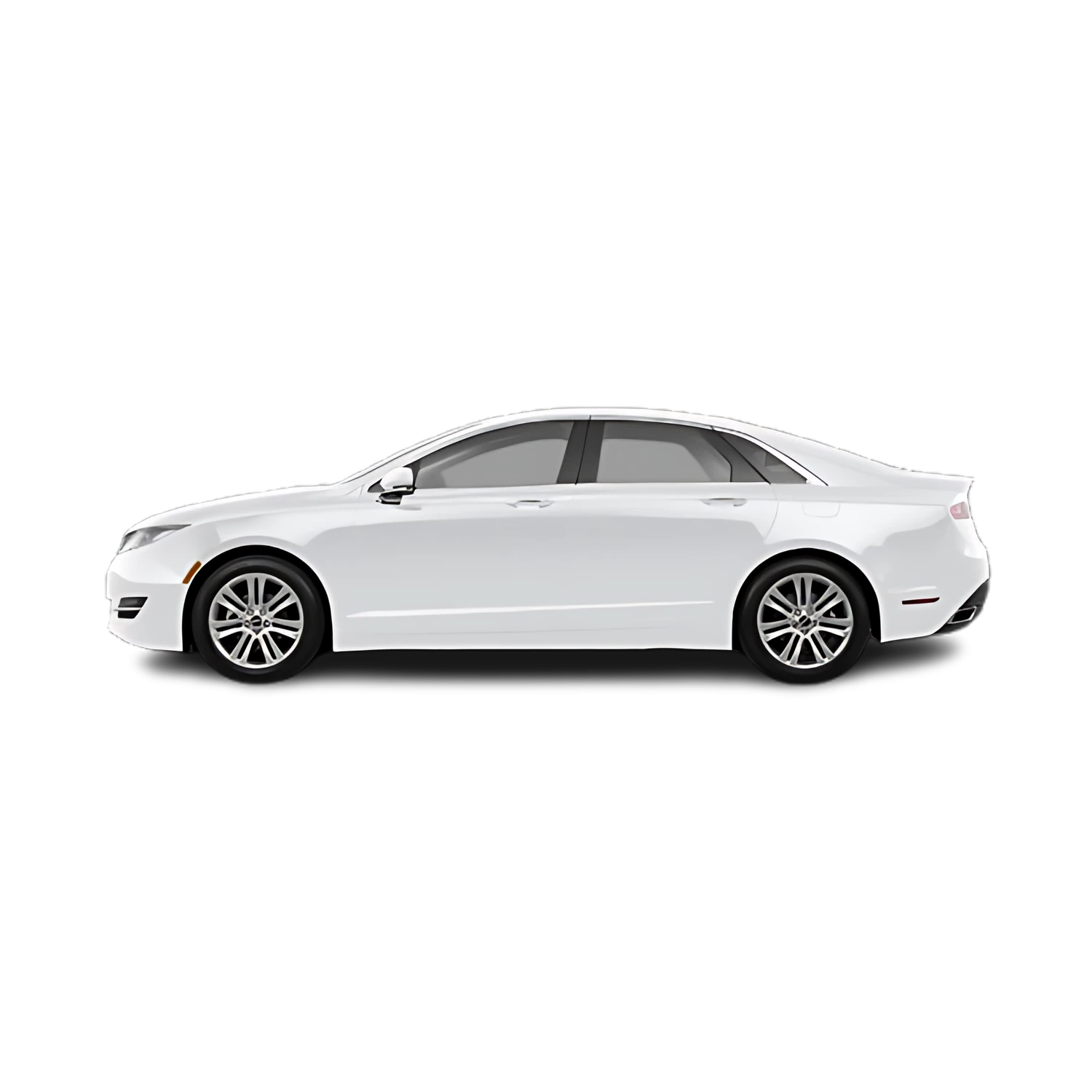 Lexus HS with the Partial Front area marked