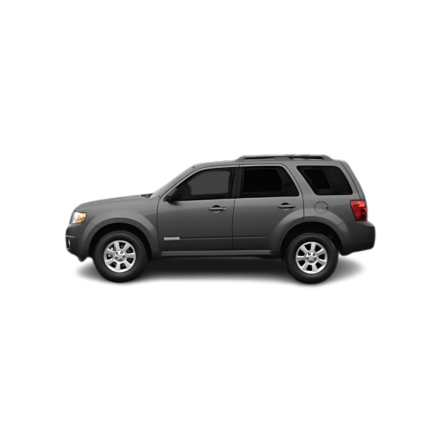 Mazda Tribute with the Partial Front area marked