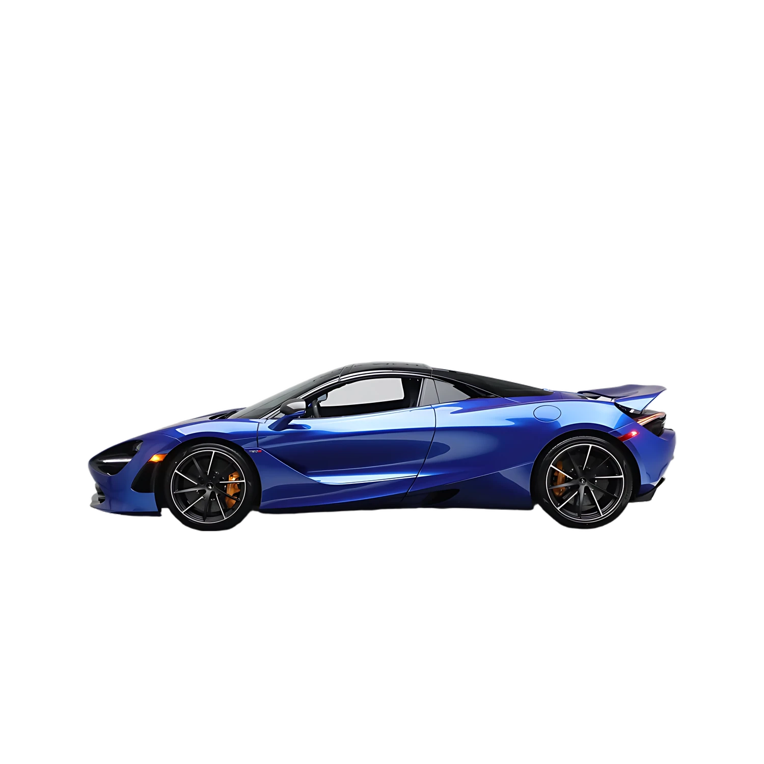 McLaren 720S Spider with the Partial Front area marked