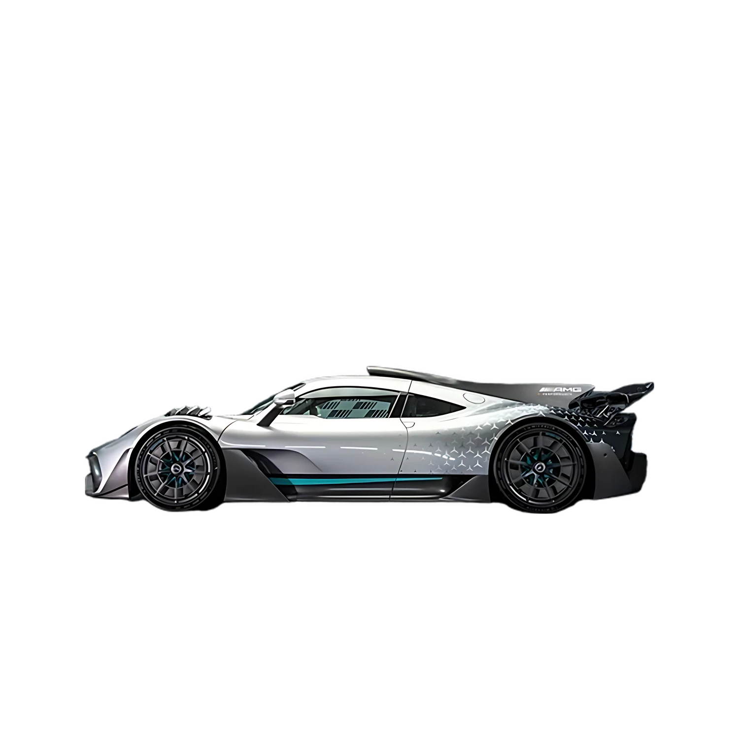Mercedes-Benz AMG ONE with the Partial Front area marked