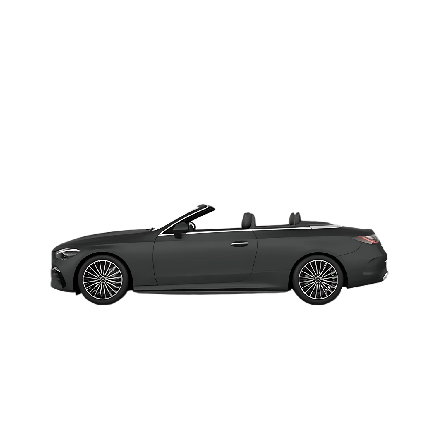 Mercedes-Benz CLE-Class Cabriolet with the Partial Front area marked