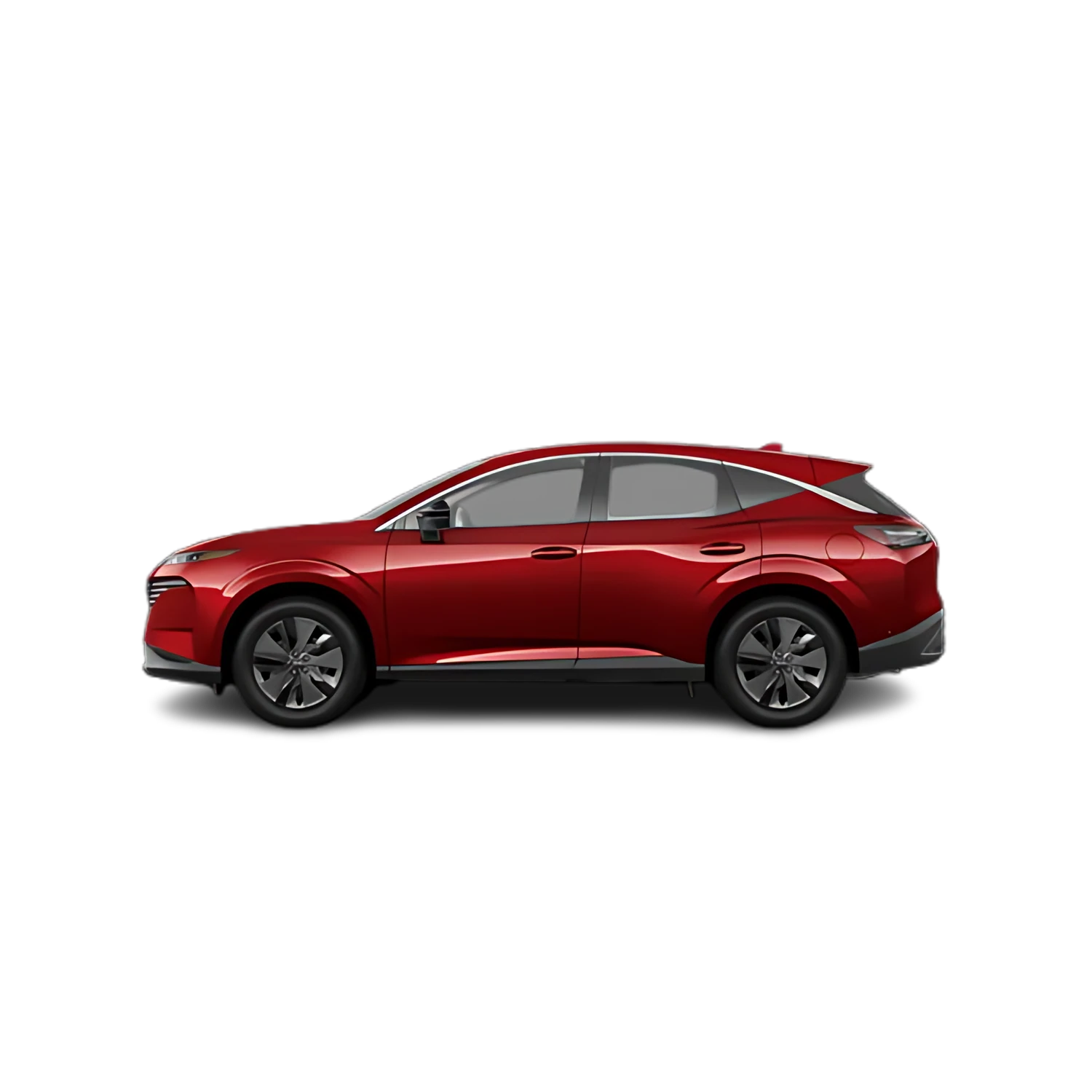 Nissan Murano with the Partial Front area marked