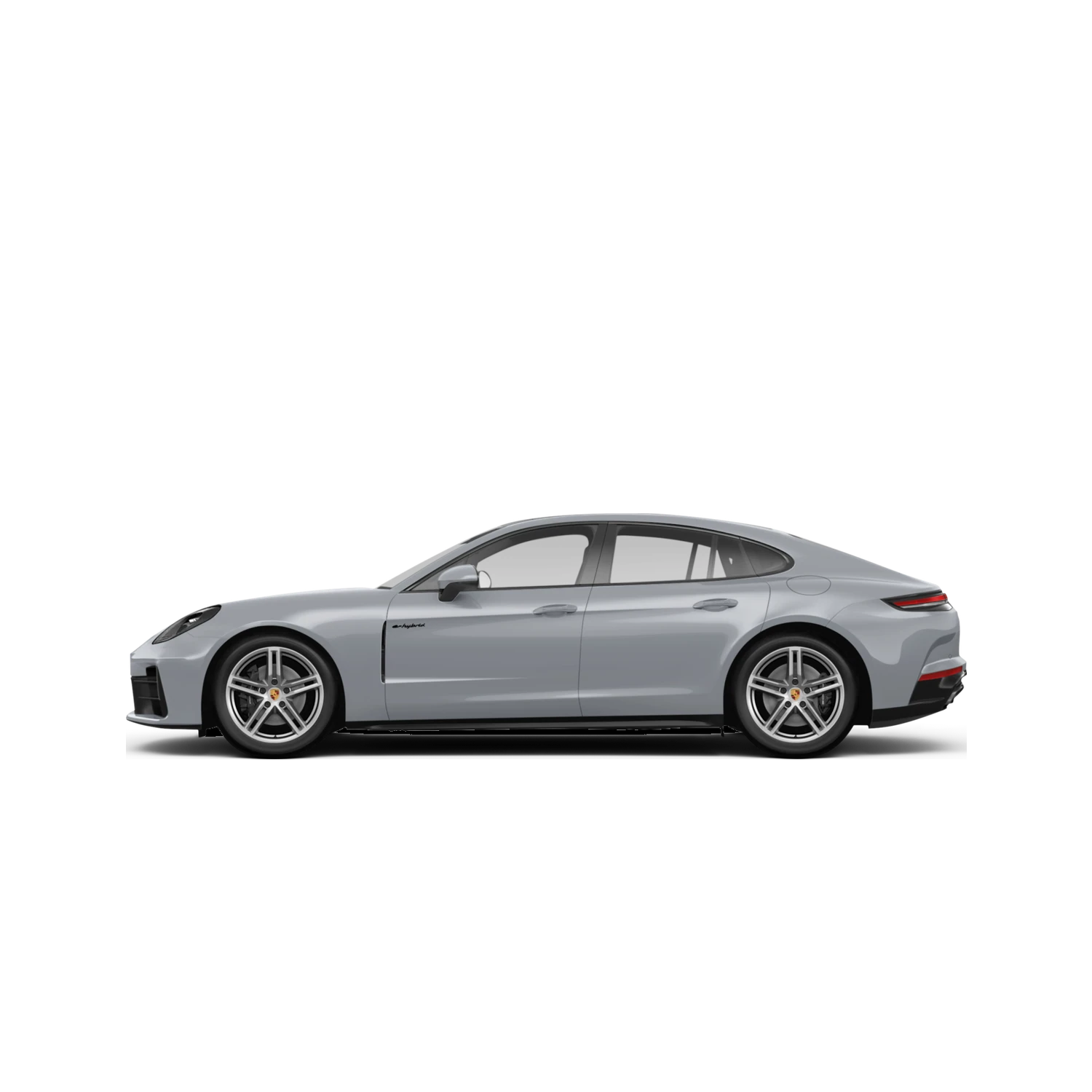 Porsche Panamera Sport Turismo with the Partial Front area marked