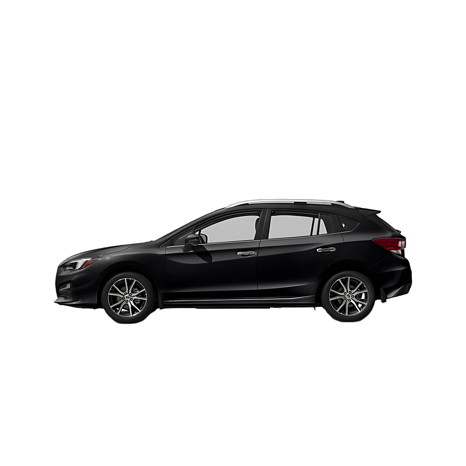 Subaru Impreza Sport Wagon with the Partial Front area marked