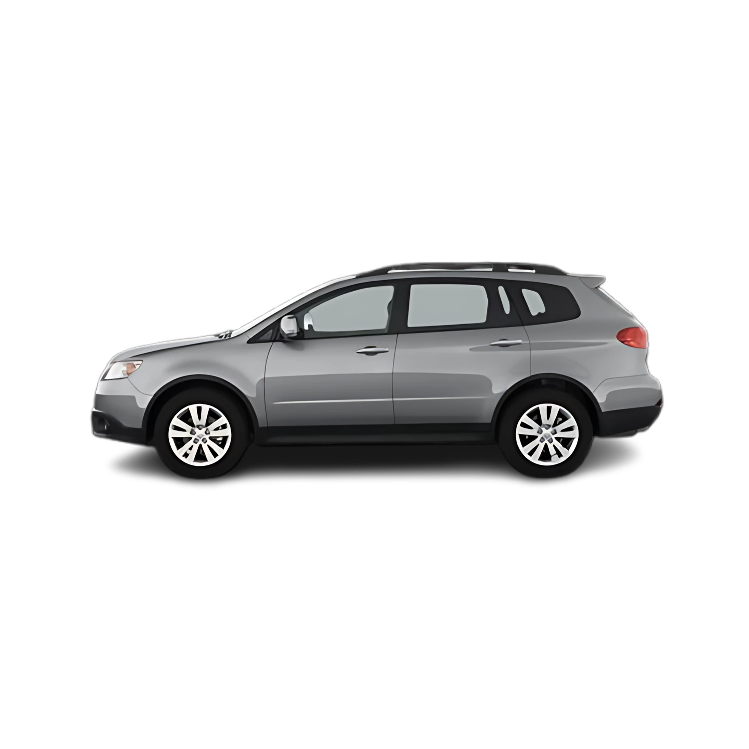 Subaru Tribeca with the Partial Front area marked